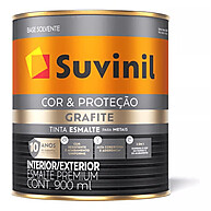 Esmalte Suvinil Grafite Fosco: Proteção e Cor! - imagem 1