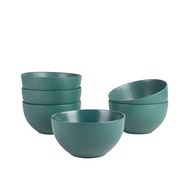 10 Strawberry Street Tigela de cereal Wazee Matte 14 cm/453.6 g, conjunto de 6, verde esmeralda - imagem 2
