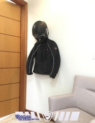 Kit 2 Suportes de Parede Premium para Capacete e Jaqueta: Organize seu Espaço com Estilo! - imagem 3