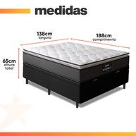 Cama Box Baú Casal Gazin: Conforto & Espaço! - imagem 2