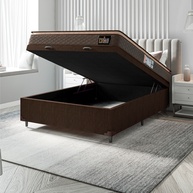 Cama Box Baú Casal Hellen: Conforto & Espaço! - imagem 2