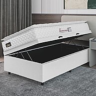 Cama Box Baú Solteiro Hellen: Conforto & Espaço! - imagem 2