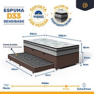 Cama Box Baú Solteiro: Conforto & Espaço! - imagem 2
