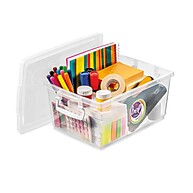 Organizador Plástico 4L: Trava, Alça e Espaço! - imagem 2