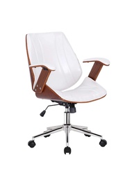 Cadeira Kopenhagen Diretor Branco Fratini – Estilo e Conforto para seu Espaço - imagem 1