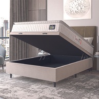 Cama Box Baú Casal Lazio: Conforto e Espaço! - imagem 2