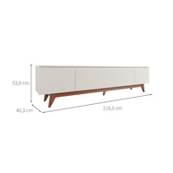 Rack TV 75” Flynt: Elegância e Espaço! - imagem 2