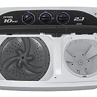 Máquina de Lavar Twin Tub 10kg 2 em 1: Economize Tempo e Espaço - imagem 2