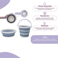 Kit Lavanderia Dobrável: Economize Espaço! - imagem 2