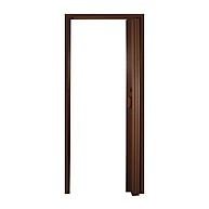Porta Sanfonada PVC 60x210cm Mogno: Economize Espaço! - imagem 2