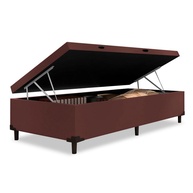 Cama Box Baú Solteiro Marrom: Mais Espaço! - imagem 2