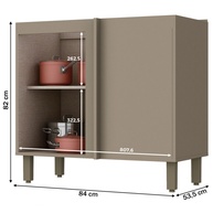 Armário de Canto Cozinha Évelin: Otimize o Espaço! - imagem 2