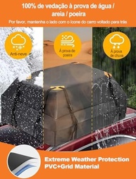 Bagageiro de Teto Impermeável Dobrável para Carro - Aumente seu Espaço com Segurança! - imagem 5