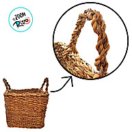 Cesta Decorativa Mearin de Seagrass – Charme Natural em Qualquer Espaço - imagem 2