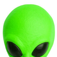 Boneco Alienígena Neon: Decoração Criativa para Seu Espaço - imagem 2