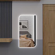 Espelho Orgânico com LED: Elegância para seu Espaço - imagem 2
