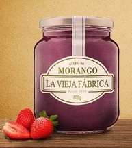 La Vieja Fábrica - Geléia de Morango - Importado da Espanha - 800g - imagem 1