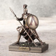 Rei Leônidas de Esparta - Estatueta em Resina com Acabamento Bronze | 7,6 cm | Veronese Design - imagem 3