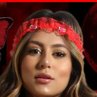 Espartilho Noiva Fogosa Vermelho: Sensualidade e Elegância em Renda - imagem 1