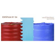 Espátula Decorativa Azul: Bolo Perfeito! - imagem 1