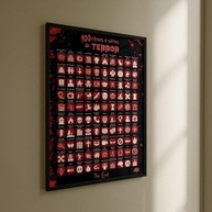 Pôster Raspadinha 100 Filmes e Séries de Terror - Edição Especial em Papel Couchê - imagem 4
