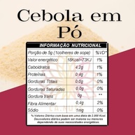 Cebola em Pó Premium Ca.Nuts | Linha de Especiárias Premium (500g) - imagem 3