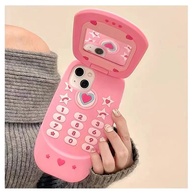 Capinha iPhone Espelhada: Pink, Silicone e Lente Colorida - imagem 2