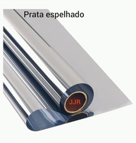 Película Refletiva Prata Espelhada 2m x 50m: Privacidade e Controle Solar para Janelas - imagem 4