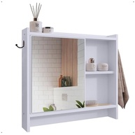 Armário com Espelho e Porta-Toalhas para Banheiro Genova - Design Moderno e Funcionalidade - imagem 2