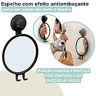 Espelho Anti-Vapor: Barbear Sem Neblina! - imagem 1