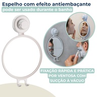 Espelho Antiembaçante: Barbear Sem Vapor! - imagem 1