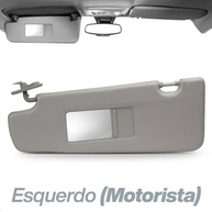 Quebra Sol Idea 2006-2016 Cinza Claro com Espelho - Lado Direito - imagem 4