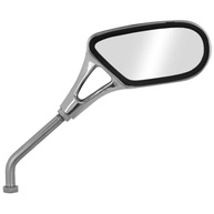 Espelho Retrovisor Esportivo Vazado Lado Esquerdo CR Yamaha Cromado - Estilo e Segurança - imagem 2