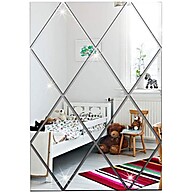 Espelho Decorativo Diamante: Elegância em 50cm - imagem 1