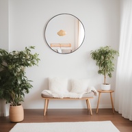 Espelho Decorativo Redondo 40cm: Transforme Seu Ambiente com Estilo - imagem 1