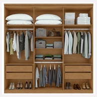 Guarda-Roupa Casal Alonzo: 6 Portas e Espelho! - imagem 2