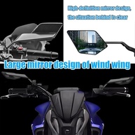 Espelho Retrovisor Winglet Aerodinâmico para Motocicletas Honda CB650R, CB250R, CB300R, X-ADV e Mais - imagem 3