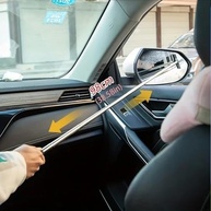 Kit 2 Rodo Limpador Espelho Retrovisor Carro Retrátil - Visão Clara em Chuva e Neblina - imagem 5