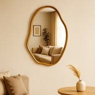 Espelho Orgânico 70x50cm: Decore com Estilo! - imagem 1