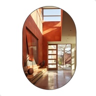 Espelho Orgânico Pílula: Design e Elegância - imagem 1