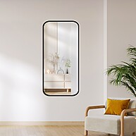 Espelho Orgânico Retangular 53x110cm – Design Moderno e Elegante para Sala, Quarto e Banheiro - imagem 1