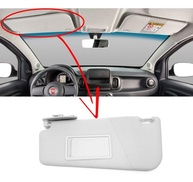 Para-Sol Motorista Cinza com Espelho - Fiat Punto, Novo Palio, Mobi e Grand Siena - imagem 1
