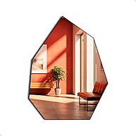 Espelho Prisma: Elegância Orgânica para sua Casa 💫 - imagem 1