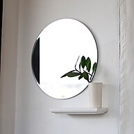 Espelho Redondo 60cm: Elegância e Amplidão - imagem 1