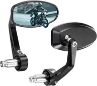 Espelho de Guidão KEMIMOTO Universal 7/8" - Alumínio CNC Antirreflexo para Motos - imagem 1