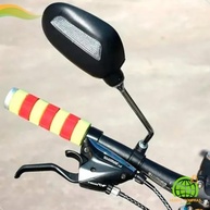 Espelho Retrovisor Universal Moto e Bike Motorizada Elétrica - Segurança e Estilo Mundo Compras - imagem 5