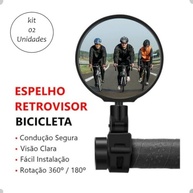 Kit 2 Espelhos Retrovisores 360º para Bicicleta Bike - Visão Ampliada e Segurança Total - imagem 5