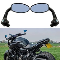 Espelhos Laterais Universais Pretos para Moto: Visão Clara e Estilo Esportivo - imagem 5