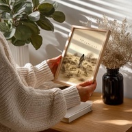 Quadro Decorativo Jesus Pastor - Moldura Religiosa com Fé, Esperança e Inspiração Cristã - imagem 4
