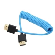 Cabo Espiral HDMI 2.1 8K: Alta Velocidade para Câmeras, Monitores e Placas de Captura - imagem 5